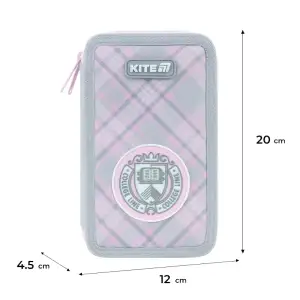 Пенал Kite 2 від., без наповнення 623 College Line K26-623-1