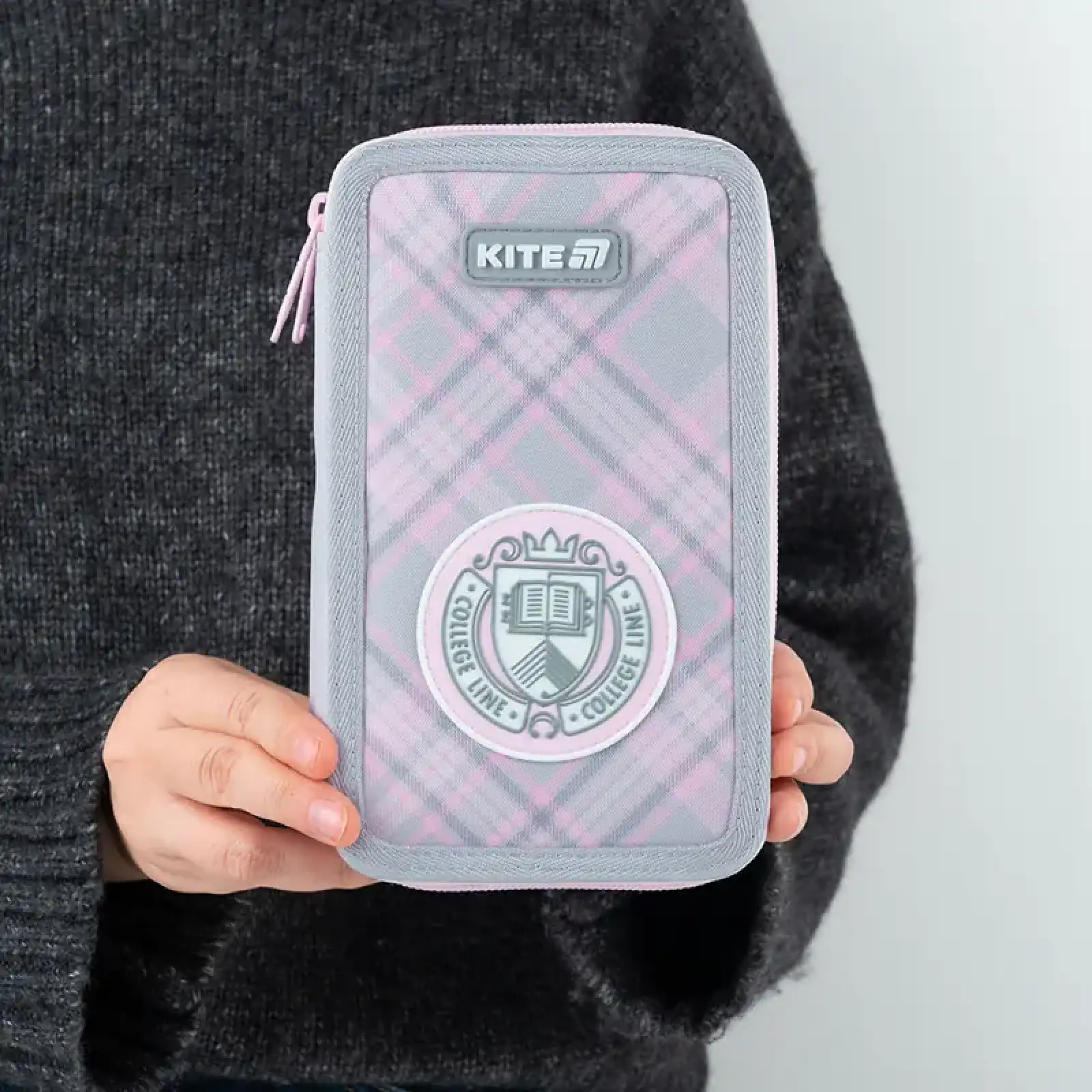 Пенал Kite 2 від., без наповнення 623 College Line K26-623-1