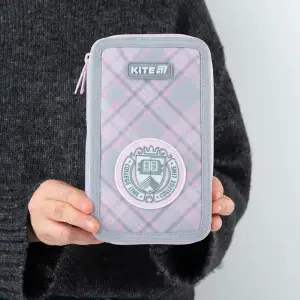 Пенал Kite 2 від., без наповнення 623 College Line K26-623-1