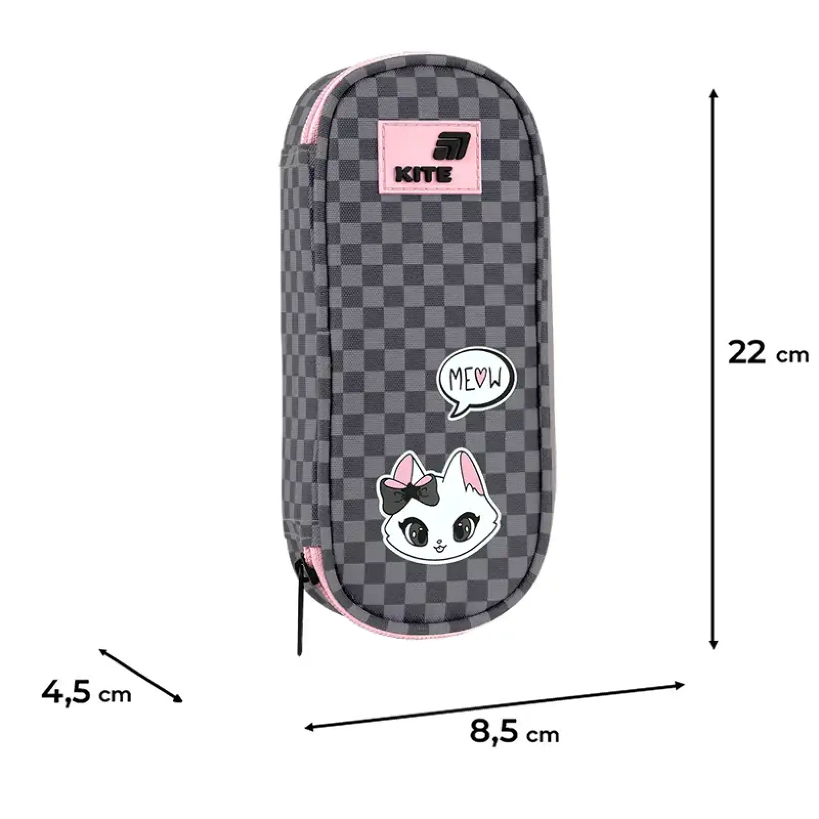 Пенал Kite 599 Meow K26-599-13