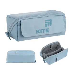 Пенал Kite 2702-2 сіро-блакитний K26-2702-2