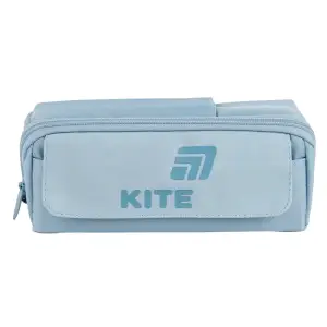 Пенал Kite 2702-2 сіро-блакитний K26-2702-2