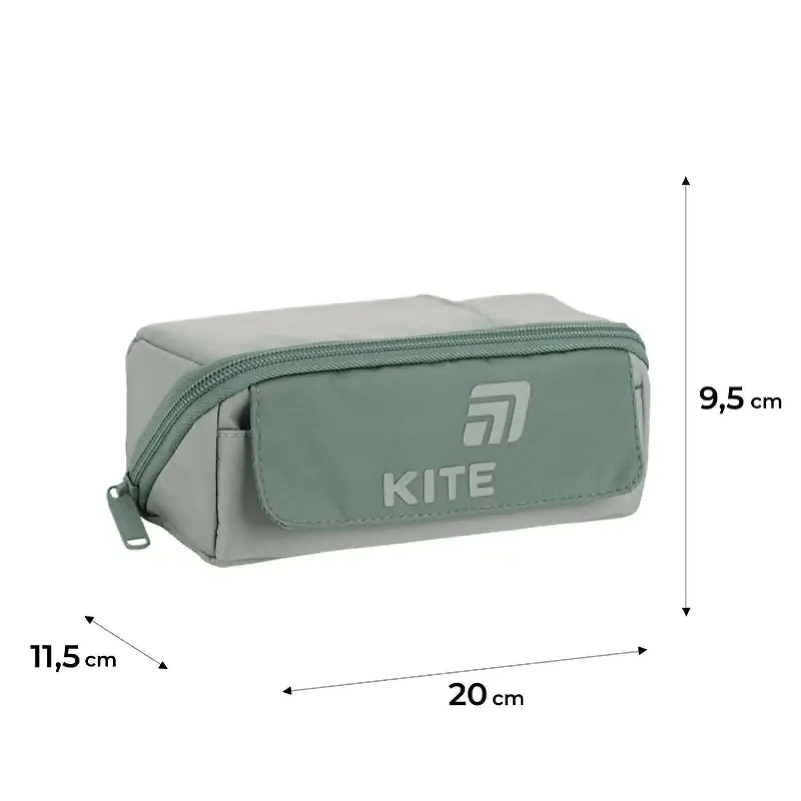 Пенал Kite 2702-3 оливковий K26-2702-3