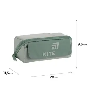 Пенал Kite 2702-3 оливковий K26-2702-3