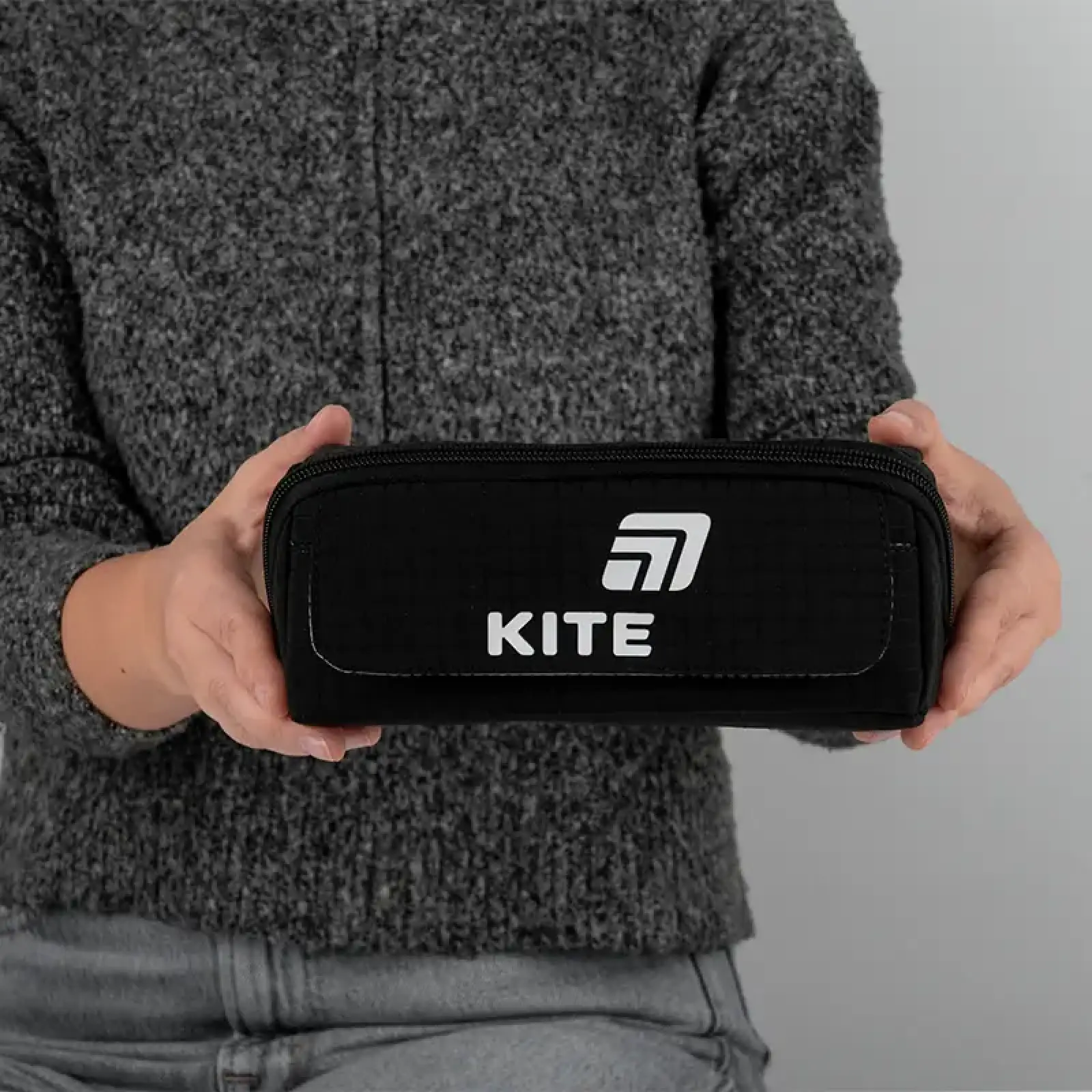 Пенал Kite 2702-6 чорний K26-2702-6