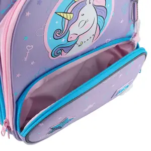Рюкзак GoPack Education каркасний 597M-3 Fairytale Unicorn GO25-597M-3