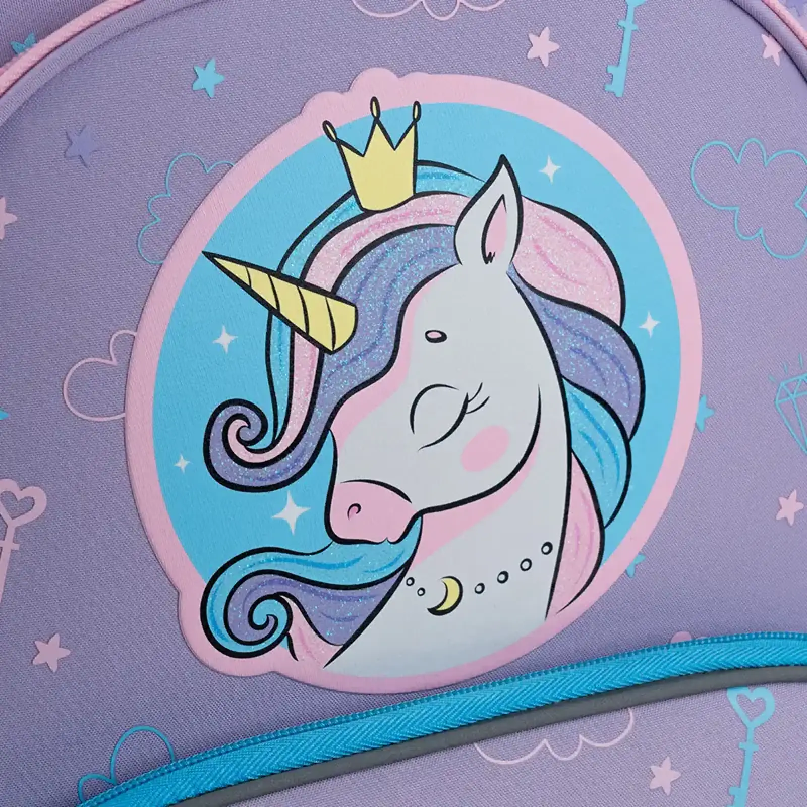 Рюкзак GoPack Education каркасний 597M-3 Fairytale Unicorn GO25-597M-3