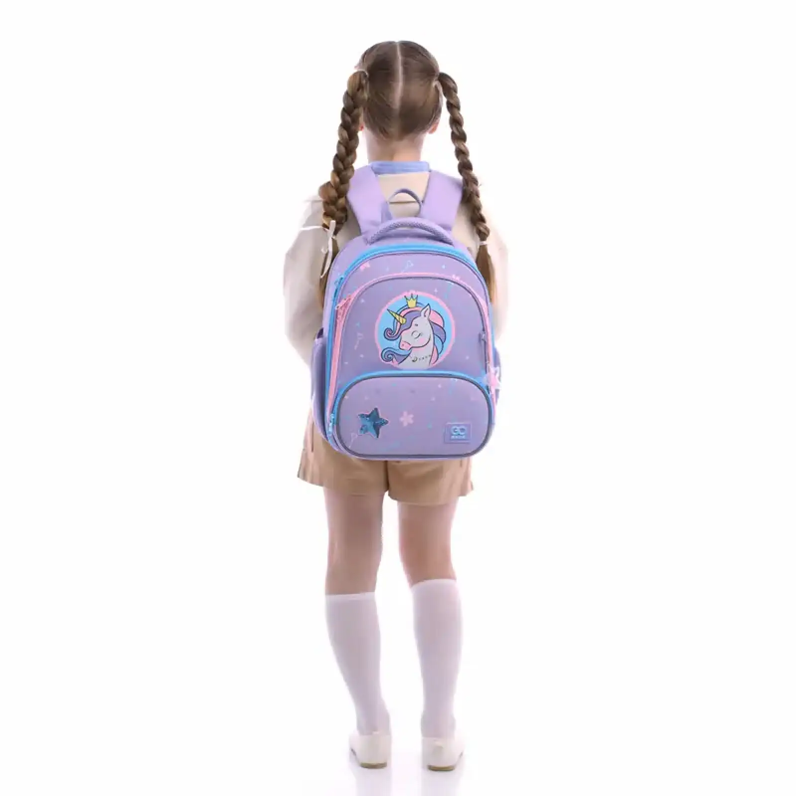 Рюкзак GoPack Education каркасний 597M-3 Fairytale Unicorn GO25-597M-3
