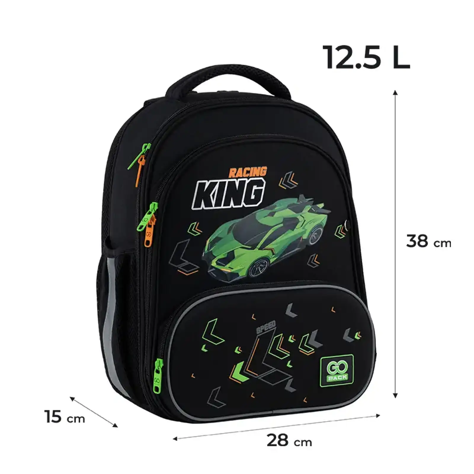 Рюкзак GoPack Education каркасний 597M-5 Rasing King GO25-597M-5