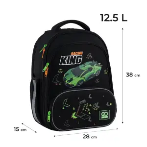 Рюкзак GoPack Education каркасний 597M-5 Rasing King GO25-597M-5