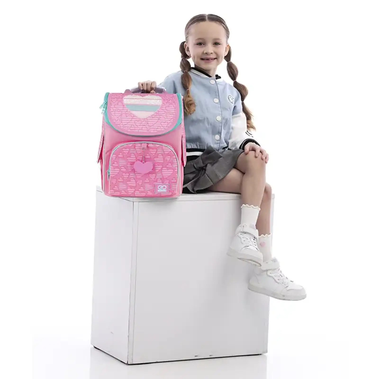 Рюкзак GoPack Education каркасний 5001S-1 Pink Dreams GO25-5001S-1