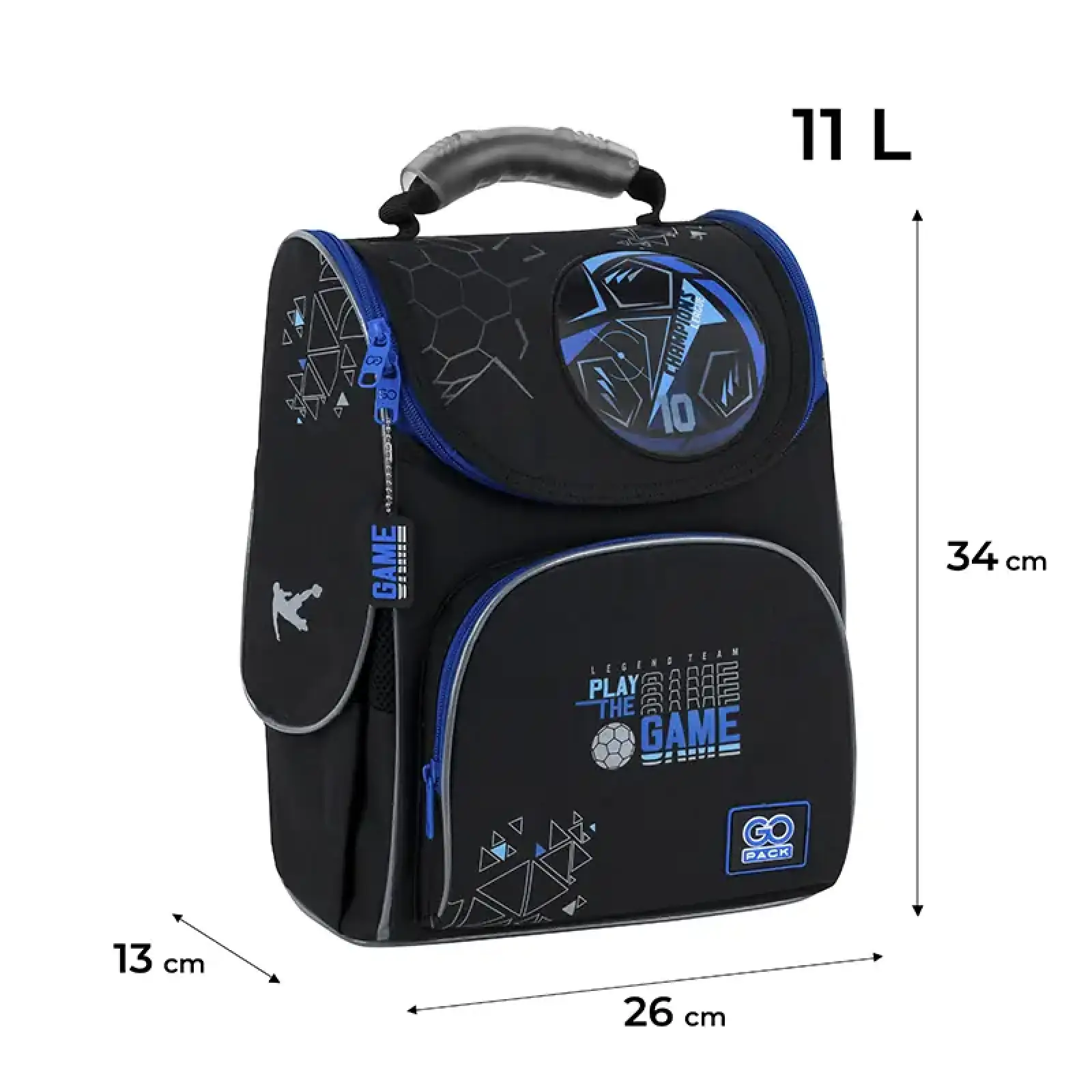 Рюкзак GoPack Education каркасний 5001S-5 Play The Game GO25-5001S-5