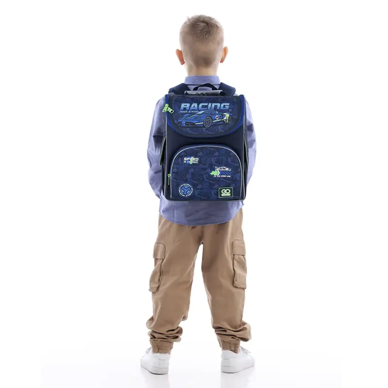 Рюкзак GoPack Education каркасний 5001S-6 Racing GO25-5001S-6