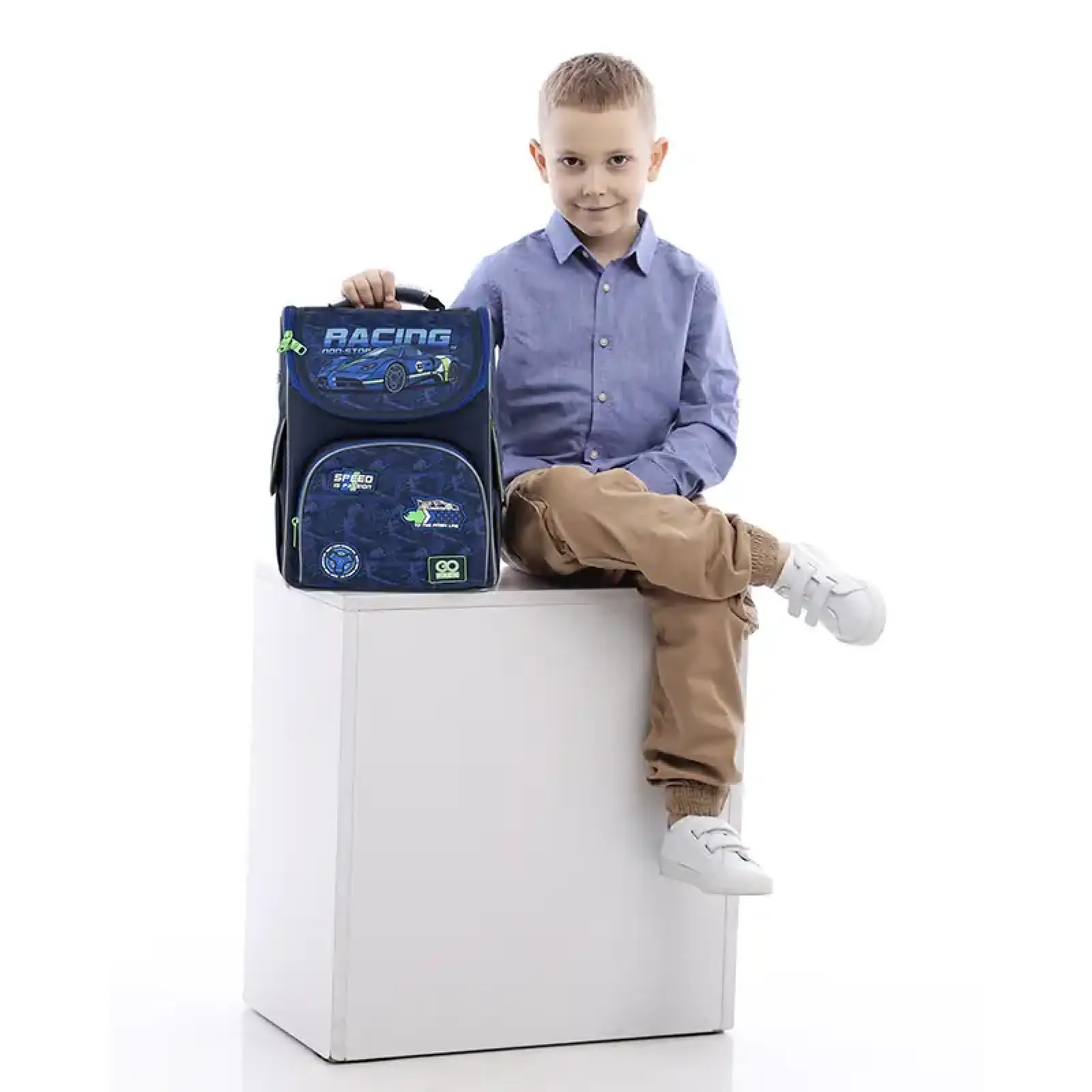 Рюкзак GoPack Education каркасний 5001S-6 Racing GO25-5001S-6