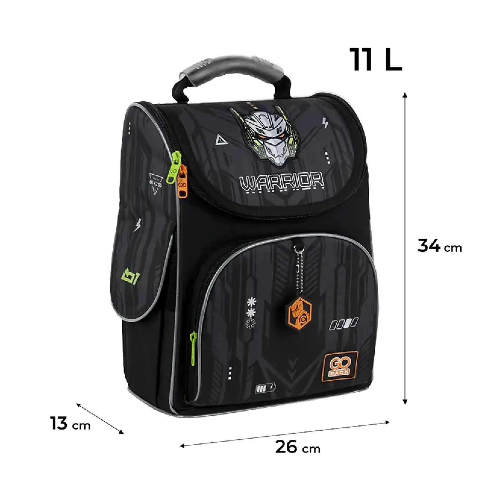 Рюкзак GoPack Education каркасний 5001S-8 Warrior GO25-5001S-8