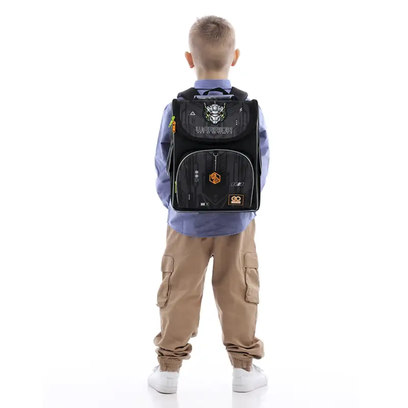 Рюкзак GoPack Education каркасний 5001S-8 Warrior GO25-5001S-8