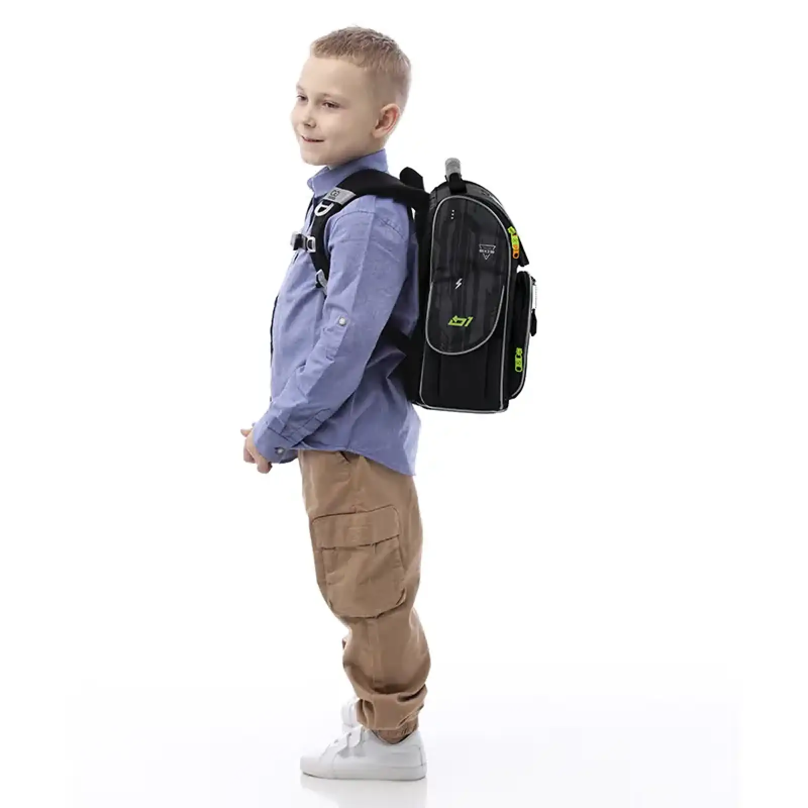Рюкзак GoPack Education каркасний 5001S-8 Warrior GO25-5001S-8