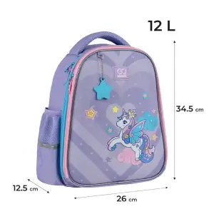 Рюкзак GoPack Education напівкаркасний 165S Cute Pony GO25-165S-1