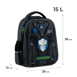 Рюкзак GoPack Education напівкаркасний 165M Warrior GO25-165M-6