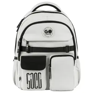 Рюкзак GoPack Education 183 світло-сірий GO26-183M-2