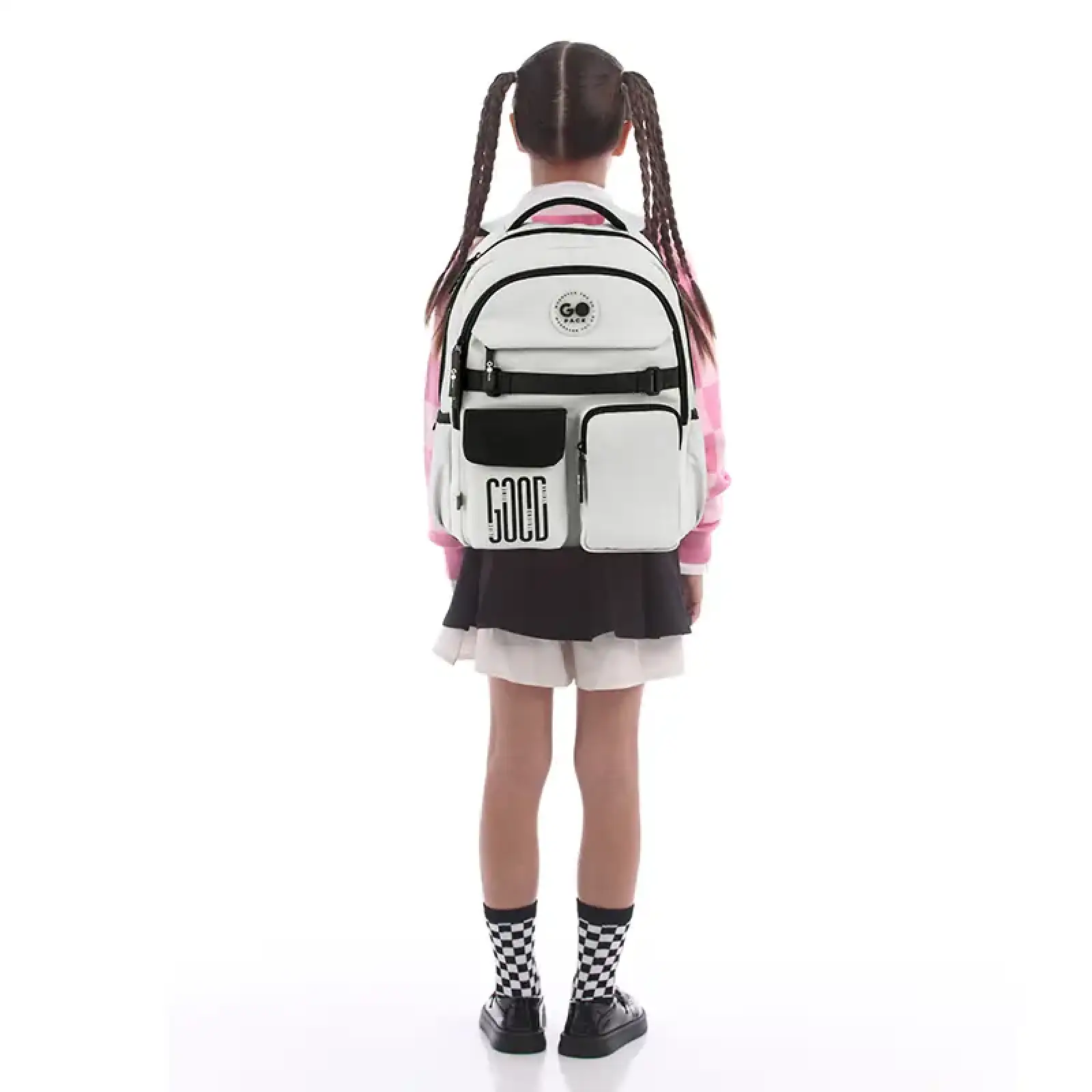 Рюкзак GoPack Education 183 світло-сірий GO26-183M-2