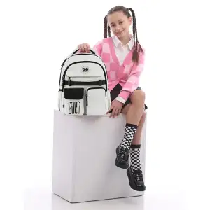 Рюкзак GoPack Education 183 світло-сірий GO26-183M-2
