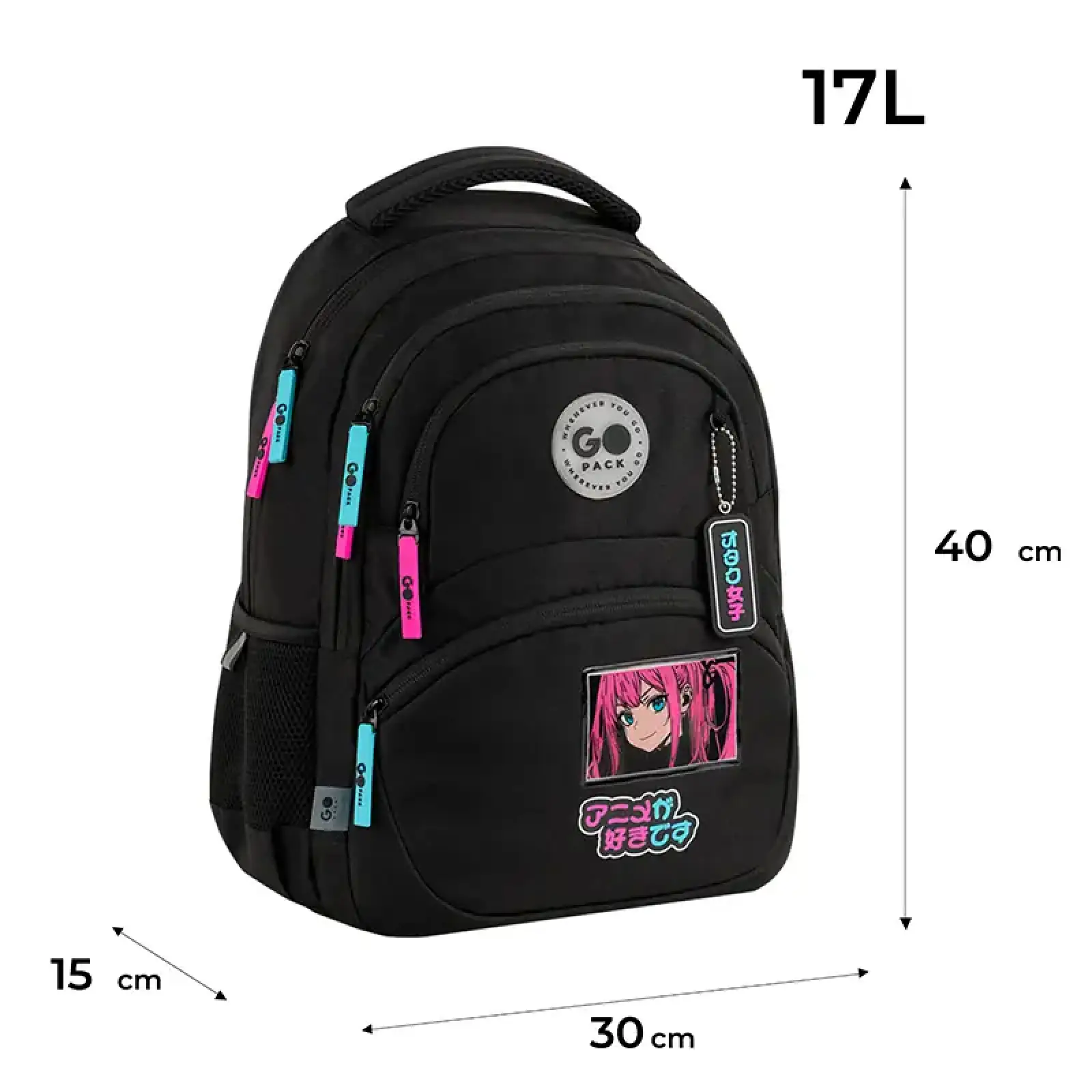 Рюкзак GoPack Education 175M-2 Anime girl GO26-175M-2