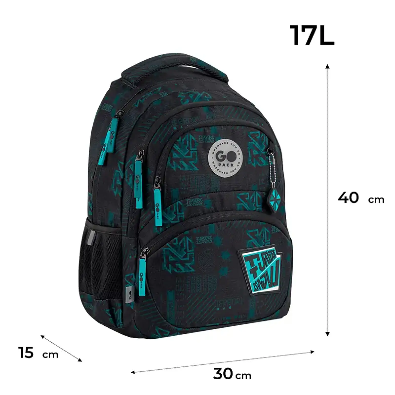 Рюкзак GoPack Education 175M-6 Future GO26-175M-6