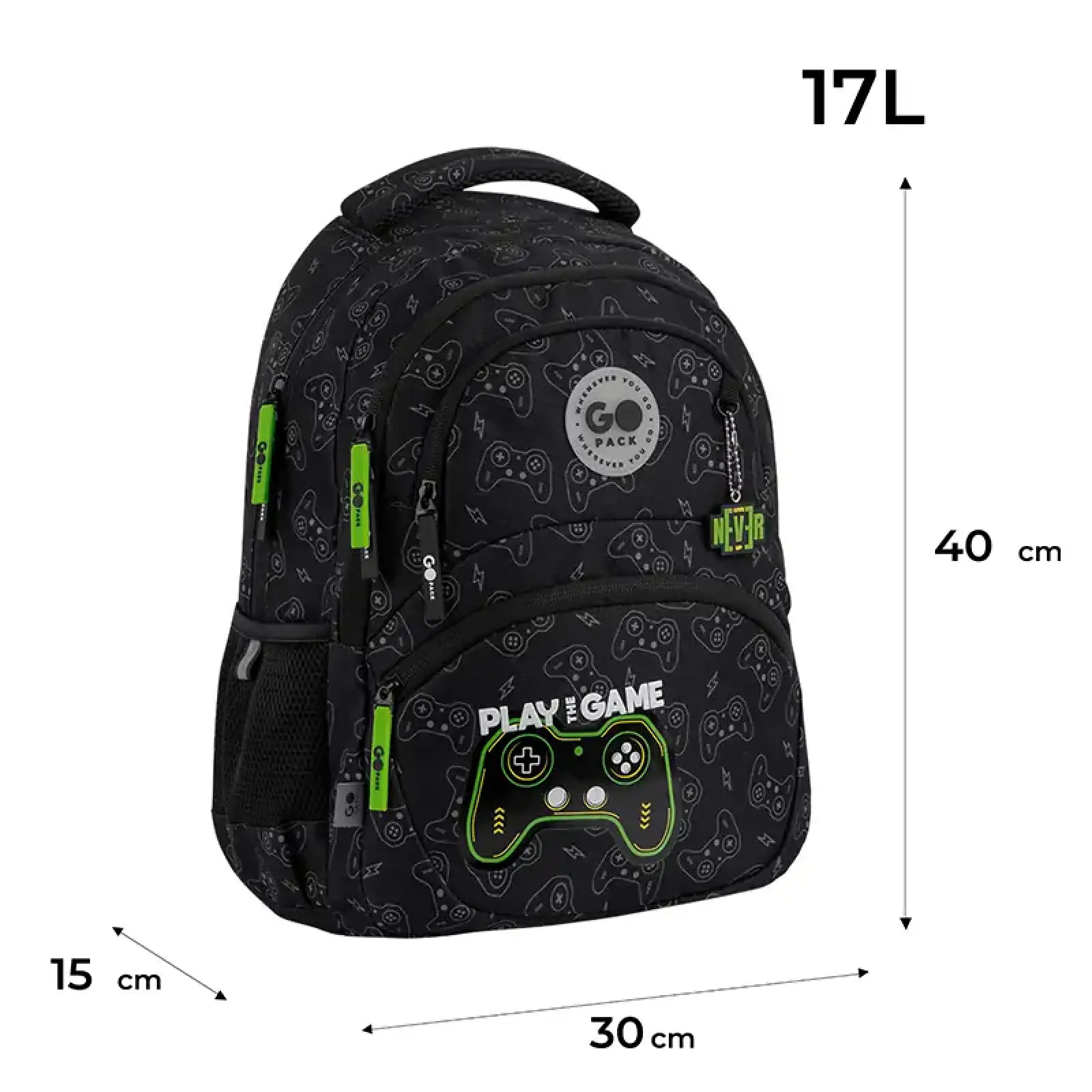 Рюкзак GoPack Education 175M-7 Never Give Up GO26-175M-7