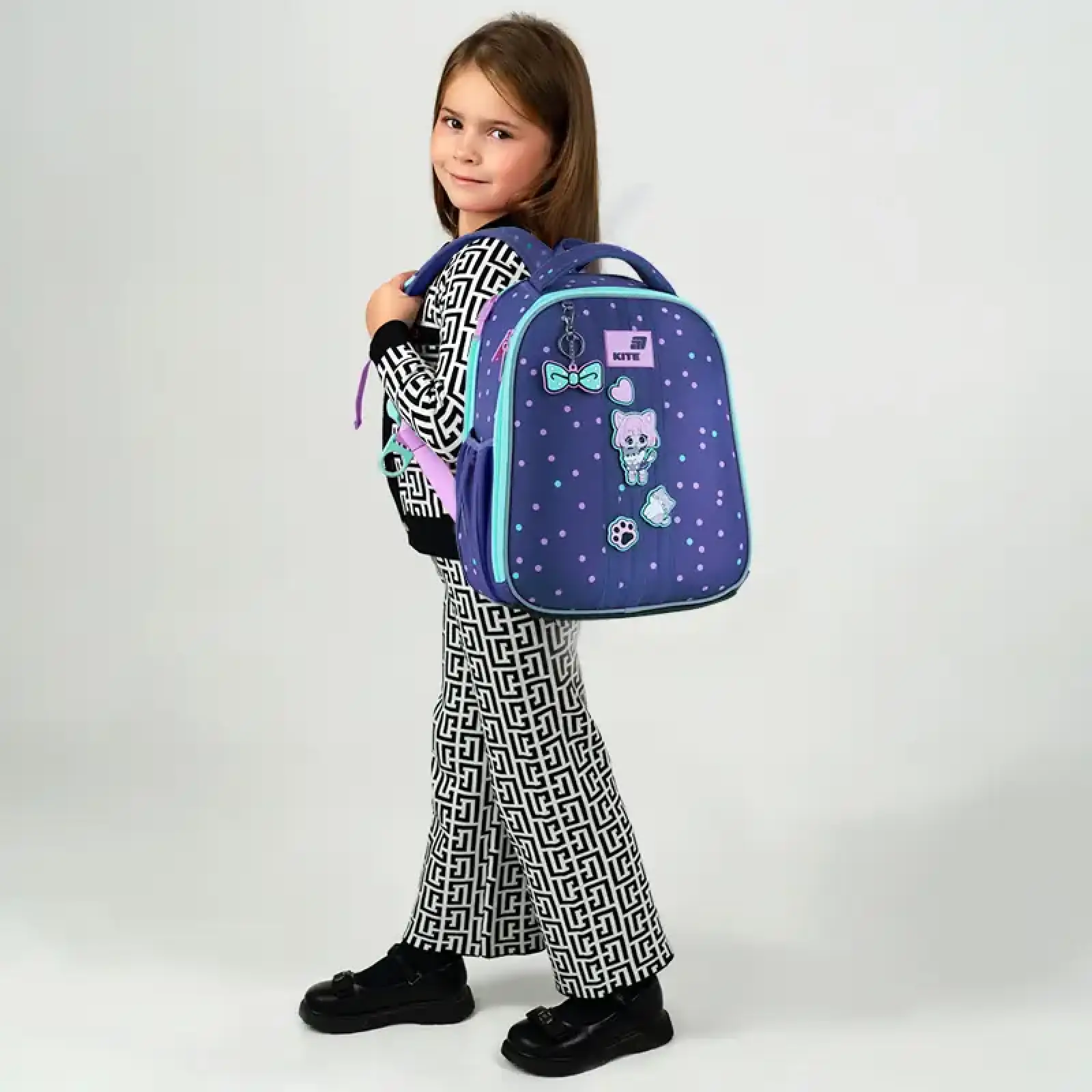 Рюкзак Kite Education каркасний 555 Be Friends K26-555S-3