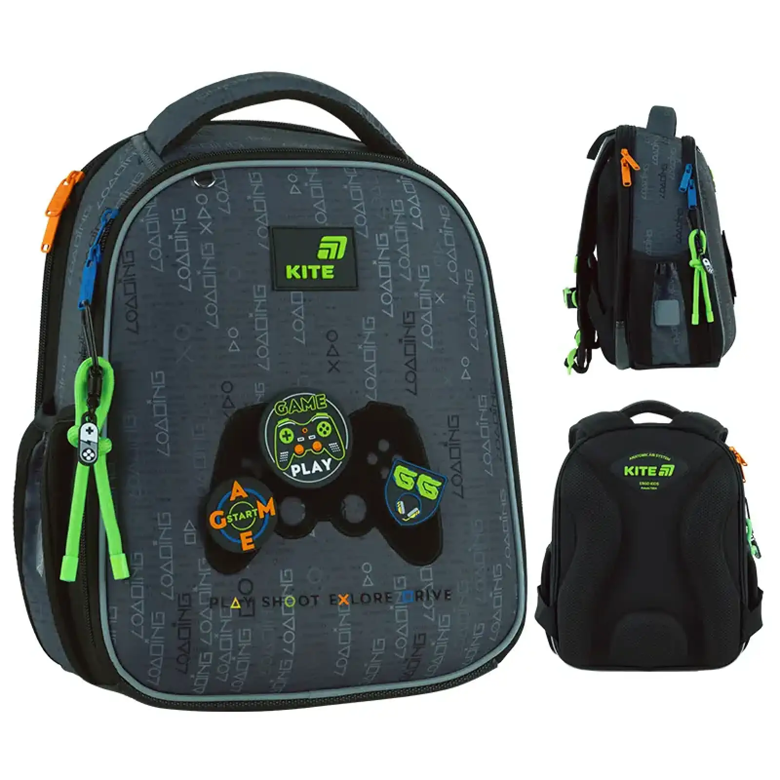 Рюкзак Kite Education каркасний 555 Good Game K26-555S-5