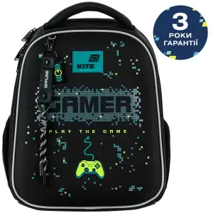 Рюкзак Kite Education каркасний 555 Play the Game K26-555S-9
