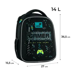 Рюкзак Kite Education каркасний 555 Play the Game K26-555S-9