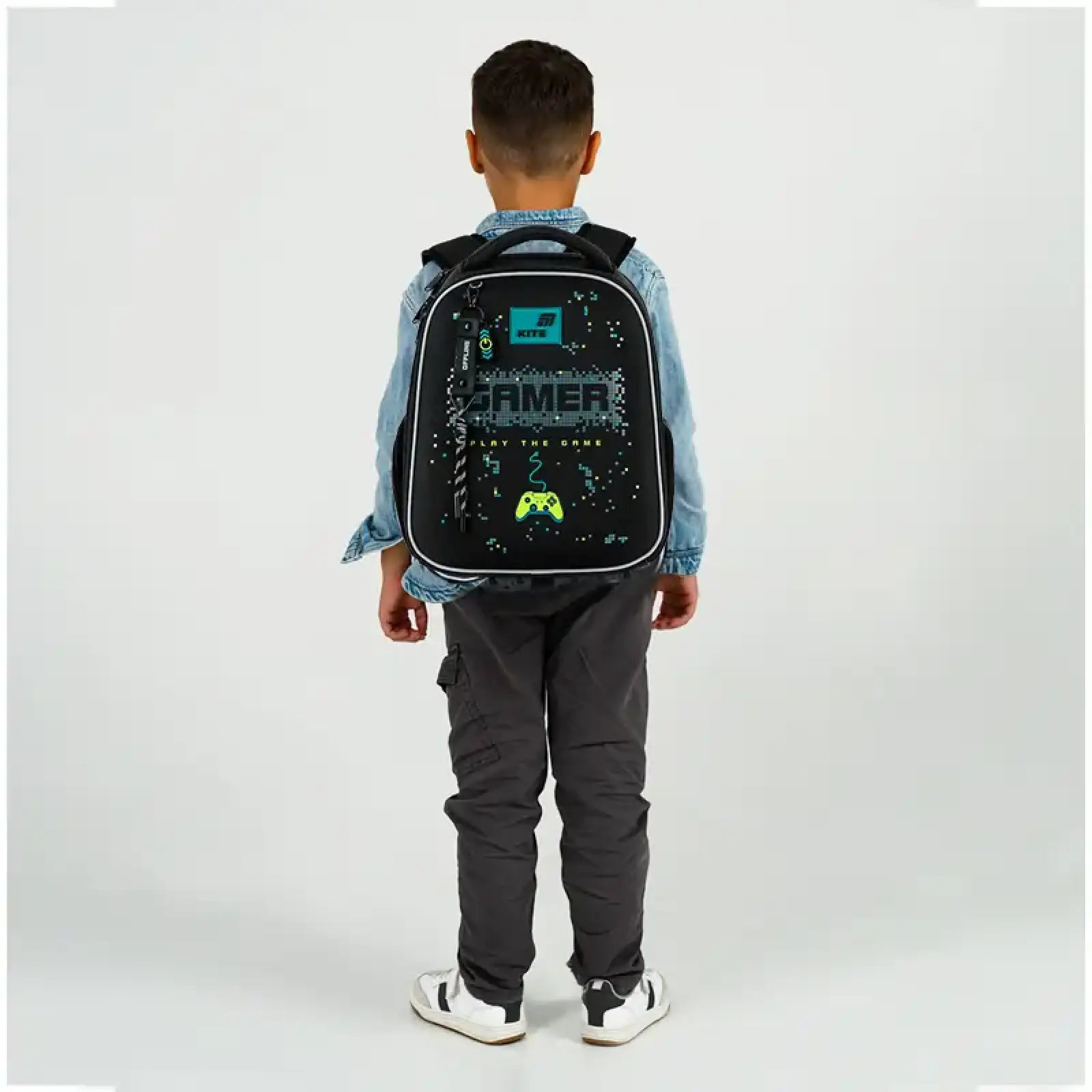 Рюкзак Kite Education каркасний 555 Play the Game K26-555S-9