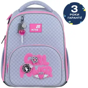 Рюкзак Kite Education каркасний 556 Girl's Power K26-556M-1
