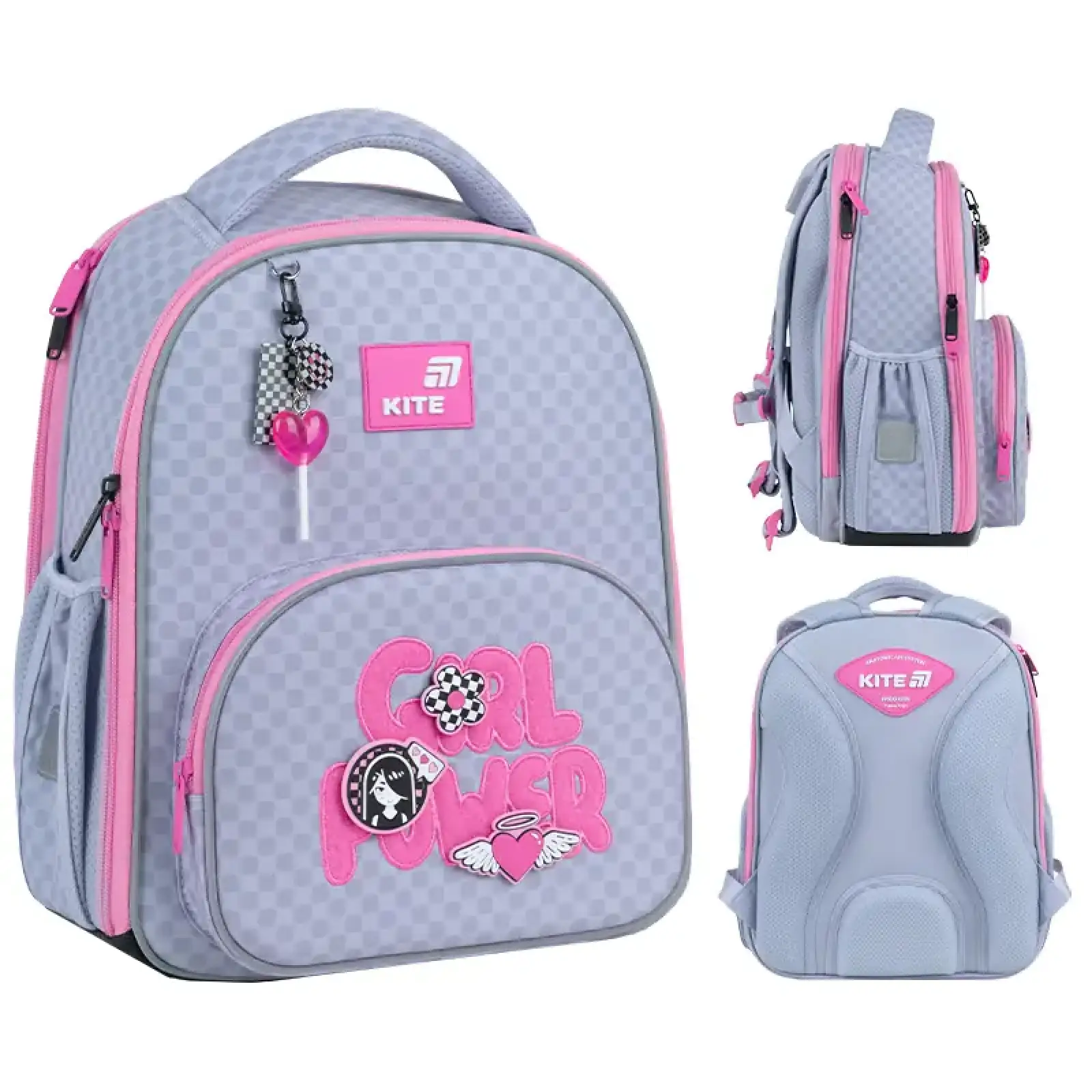 Рюкзак Kite Education каркасний 556 Girl's Power K26-556M-1