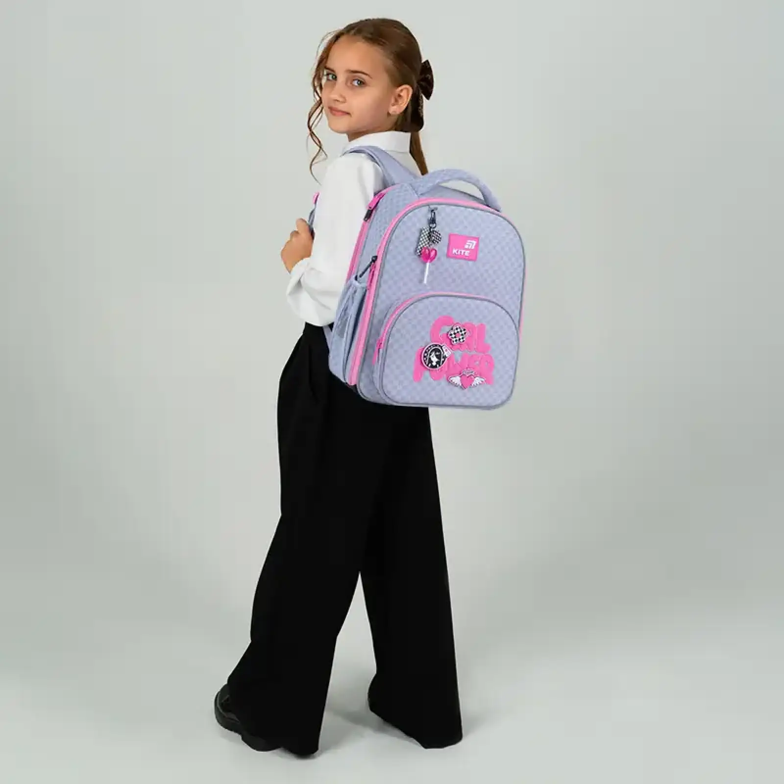 Рюкзак Kite Education каркасний 556 Girl's Power K26-556M-1
