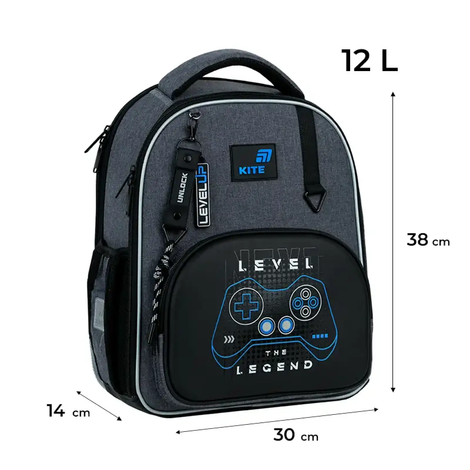 Рюкзак Kite Education каркасний 556 Level UP K26-556M-3