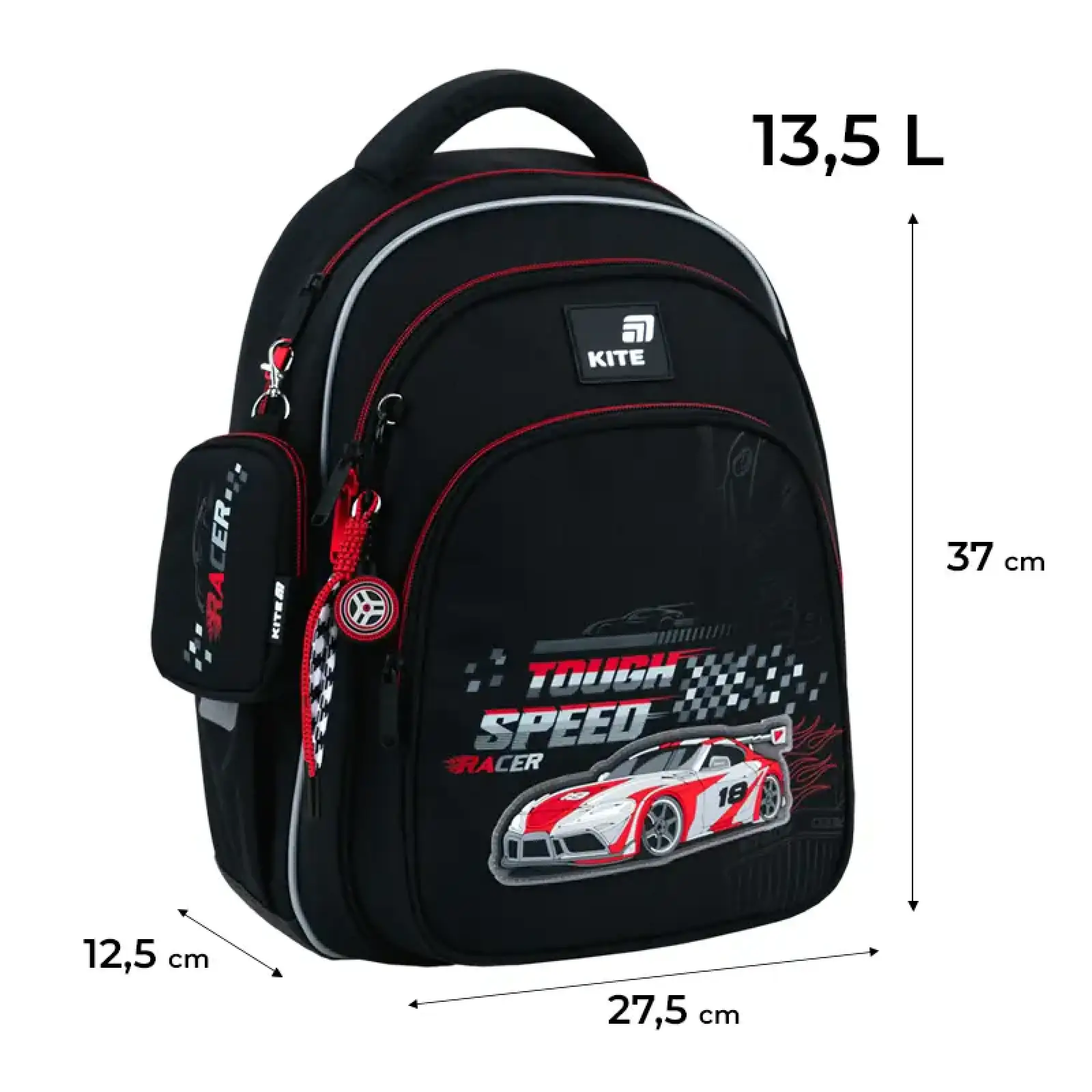 Рюкзак Kite Education 763S Speed Racer K26-763S-2