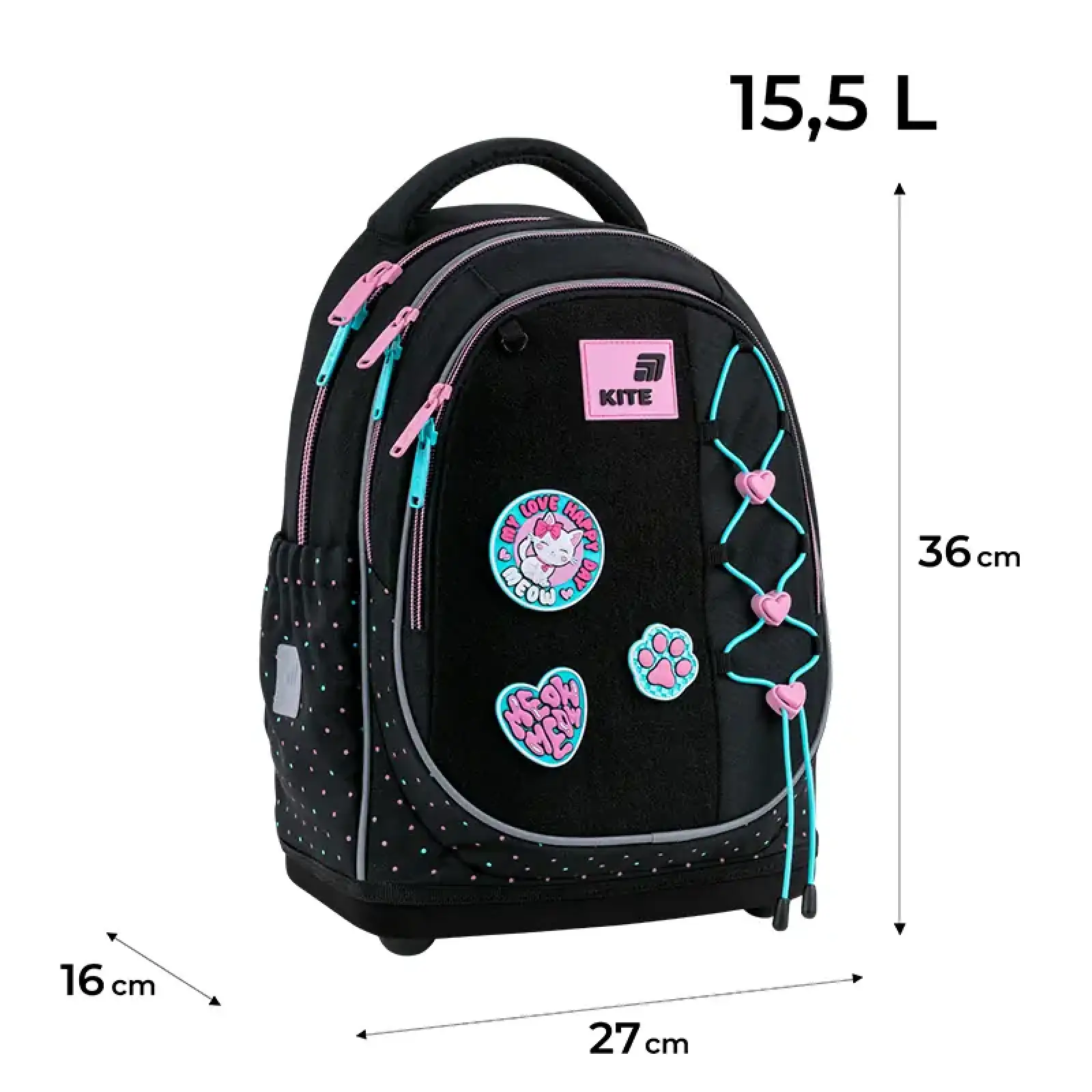 Рюкзак Kite Education 724 Pretty Kitty K26-724S-1
