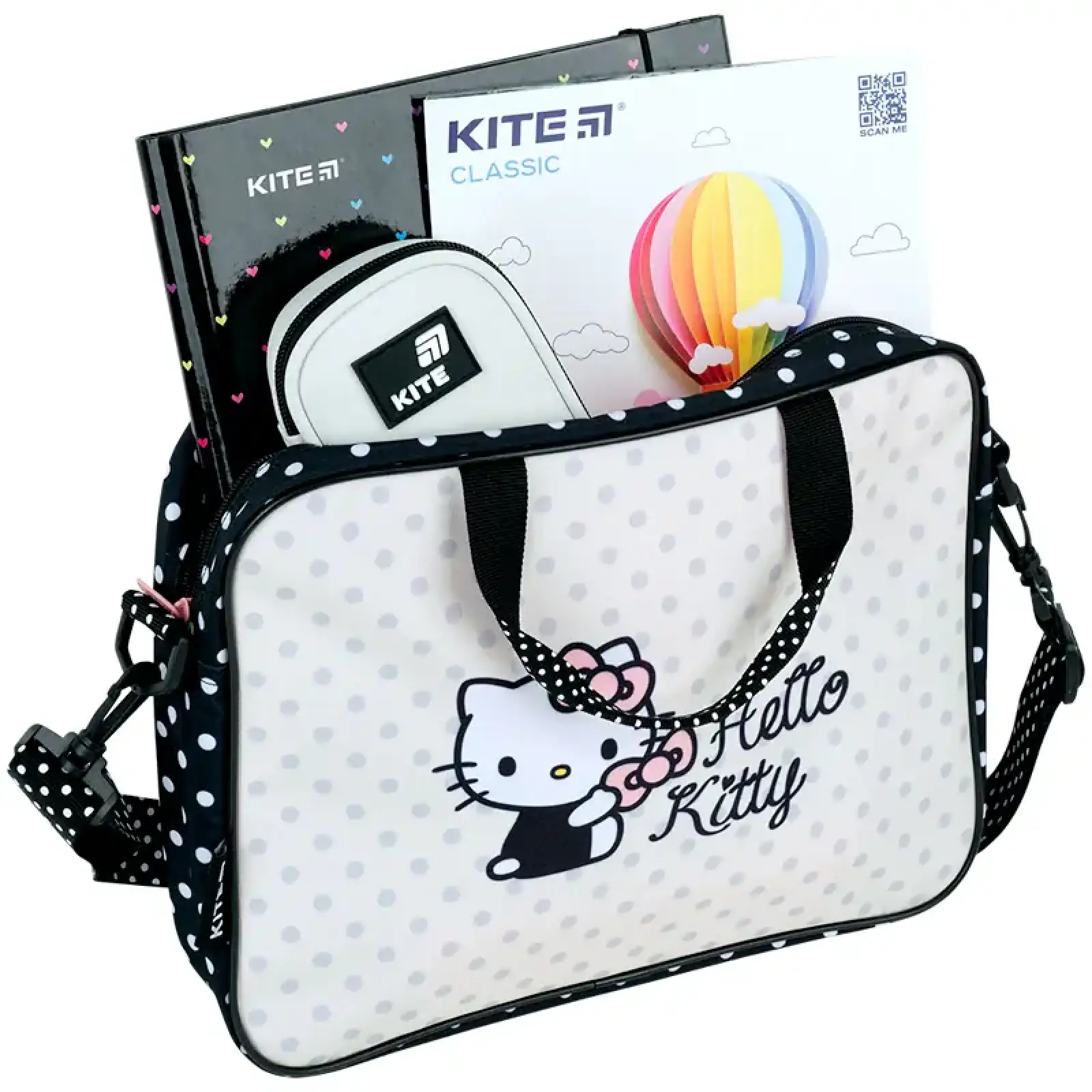Шкільна текстильна сумка Kite A4, 1 від., 589 HK-2 HK26-589-2