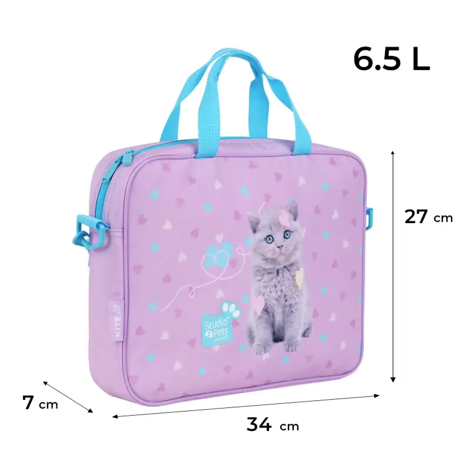 Шкільна текстильна сумка Kite A4, 1 від., 589 SP SP26-589