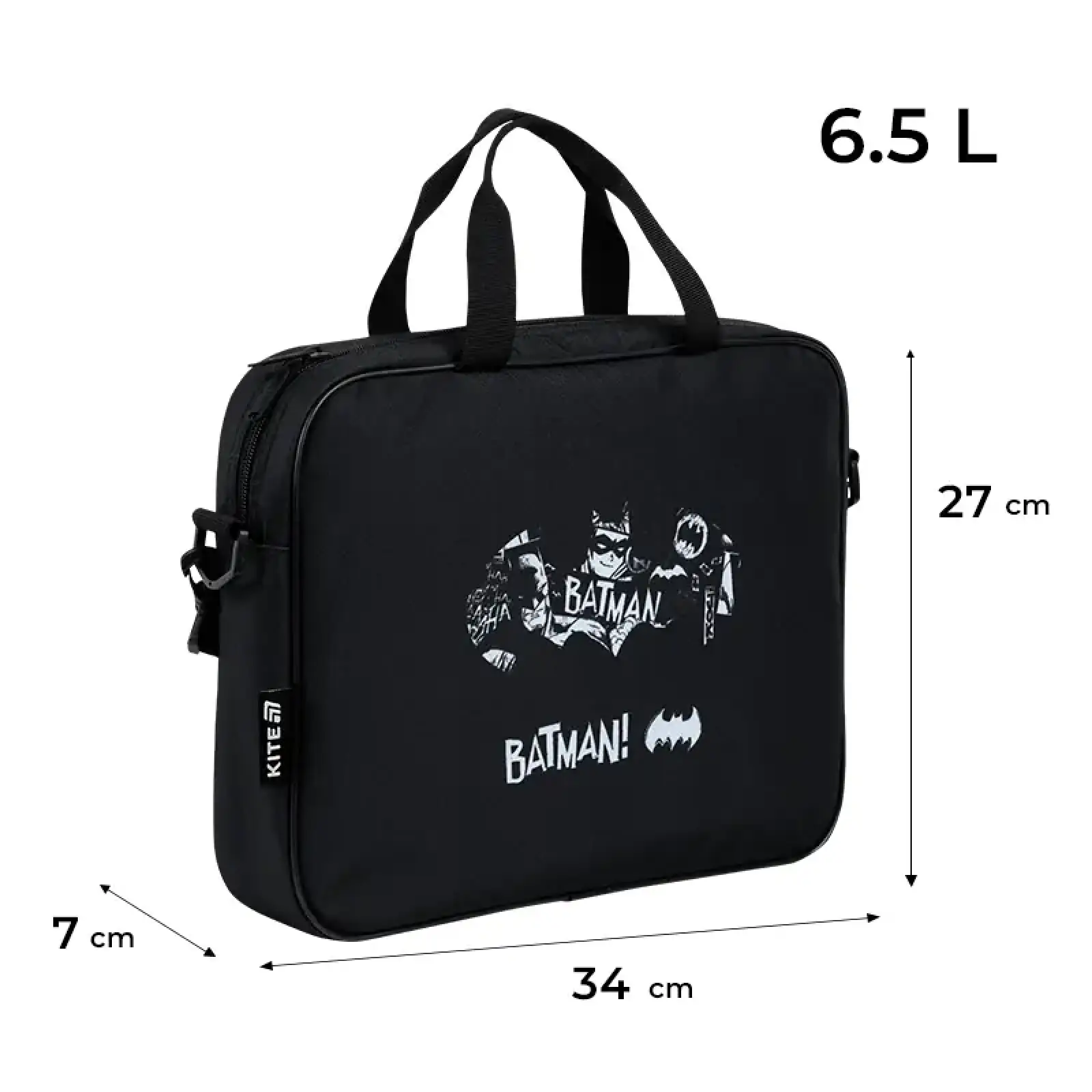 Шкільна текстильна сумка Kite A4, 1 від., 589 DC DC26-589