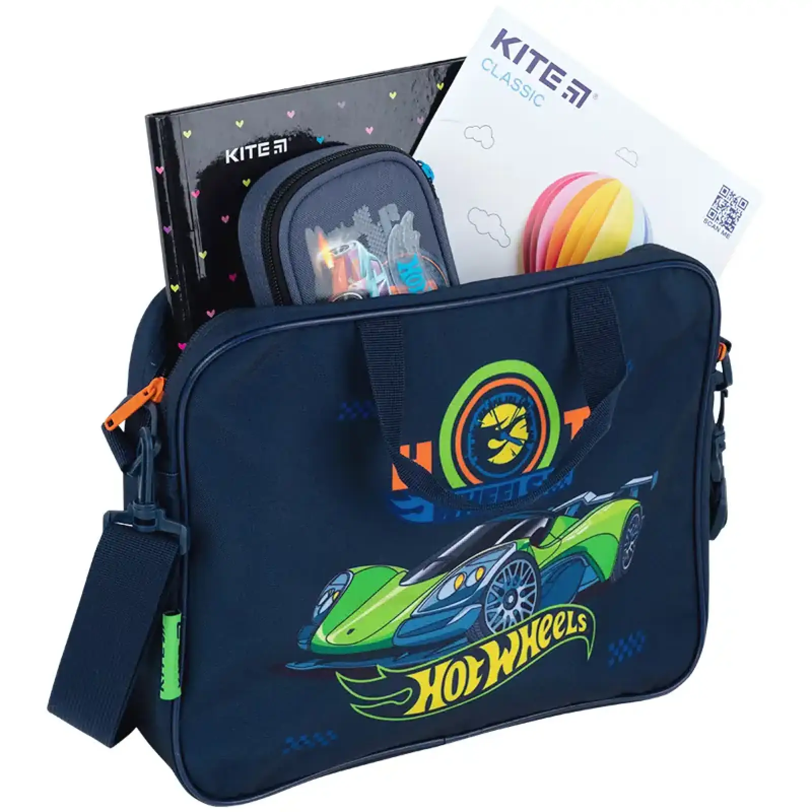 Шкільна текстильна сумка Kite A4, 1 від., 589 HW HW26-589