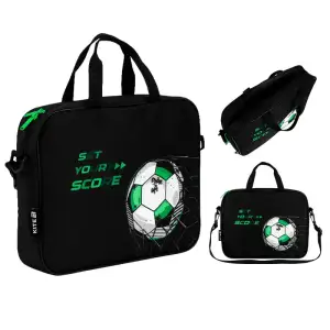 Шкільна текстильна сумка Kite A4, 1 від., 589 Football K26-589-2