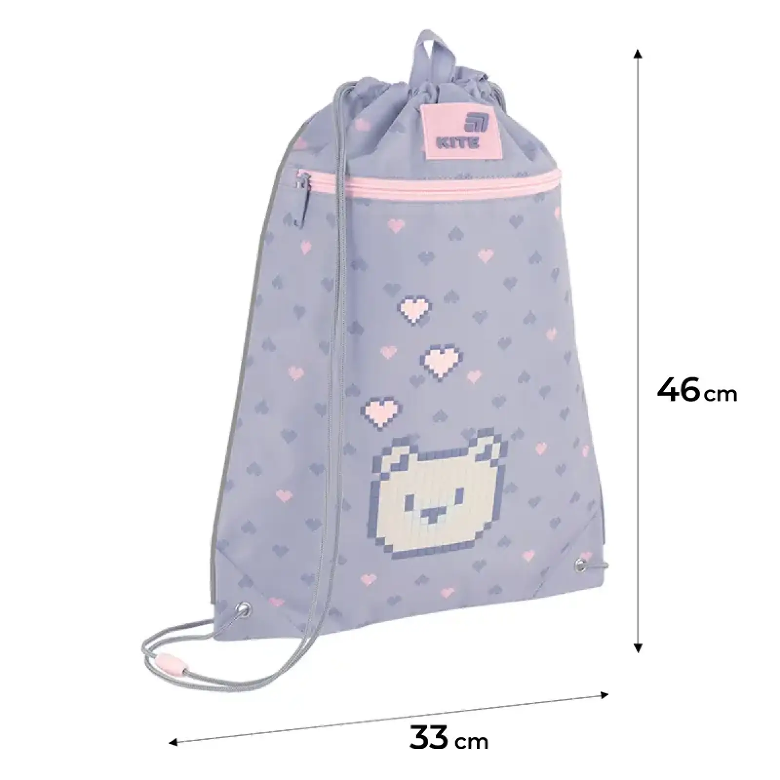 Набір рюкзак + пенал + сумка для взуття Kite 531 Lovely SET_K26-531M