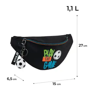 Сумка-бананка Kite дитяча 2577 Football Player K26-2577-2