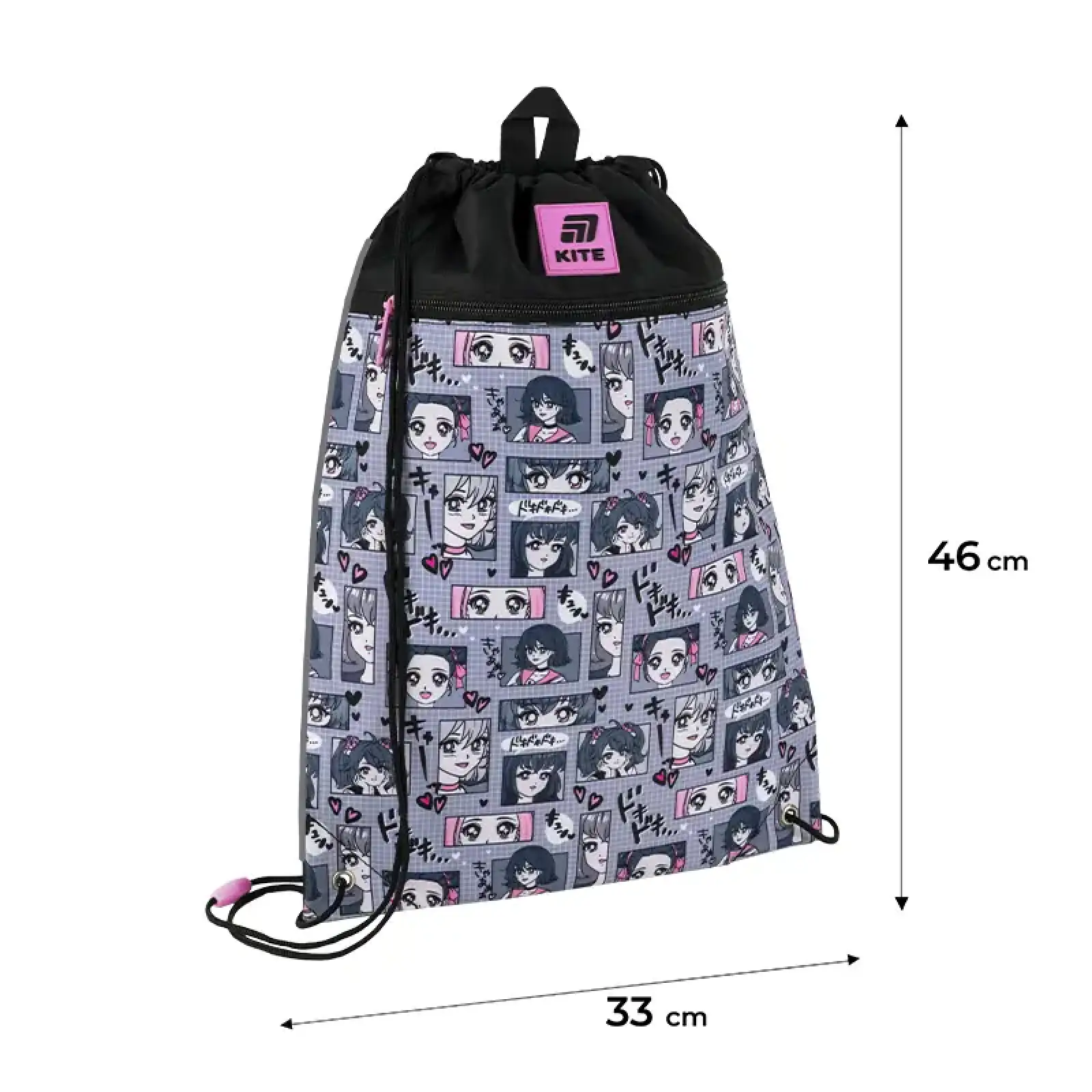 Сумка для взуття Kite 601M Anime Girl K25-601M-9
