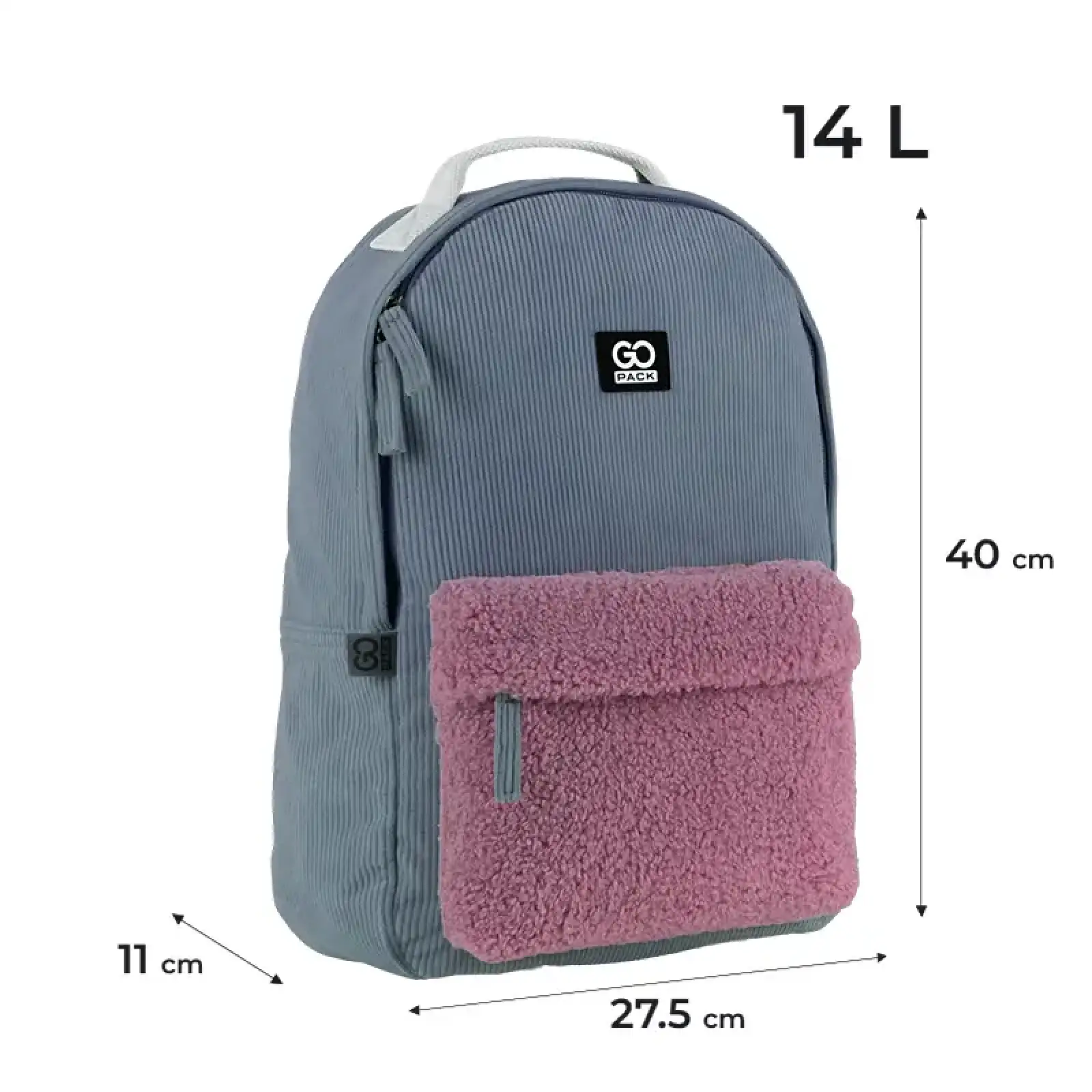 Рюкзак GoPack Education Teens 147 темно-сірий GO25-147M-3