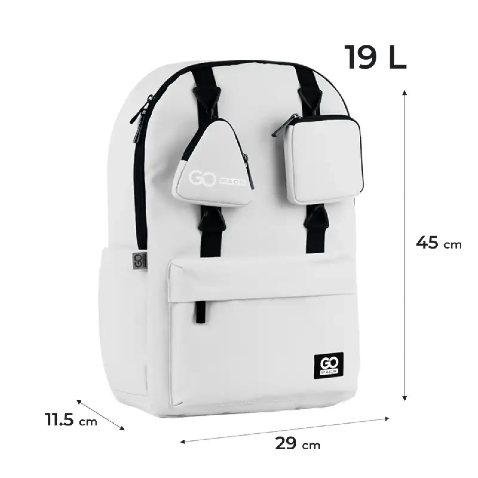 Рюкзак GoPack Education Teens 178 сірий GO25-178L-2